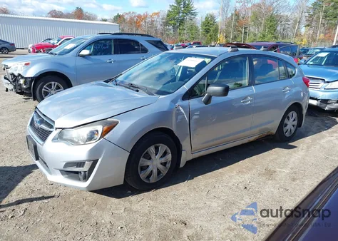 2015 Subaru Impreza 2.0I z USA, uszkodzony, nr VIN JF1GPAA60FG276915